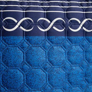 Foto 4 | Edredon Ligero Con Fundas Azul King Size Dos Vistas Infinito