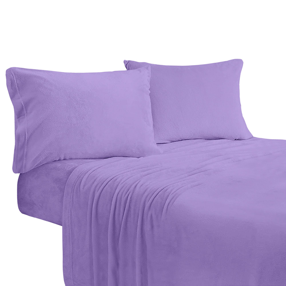 Foto 3 | Juego de Sábanas Térmicas de Polar Fleece
