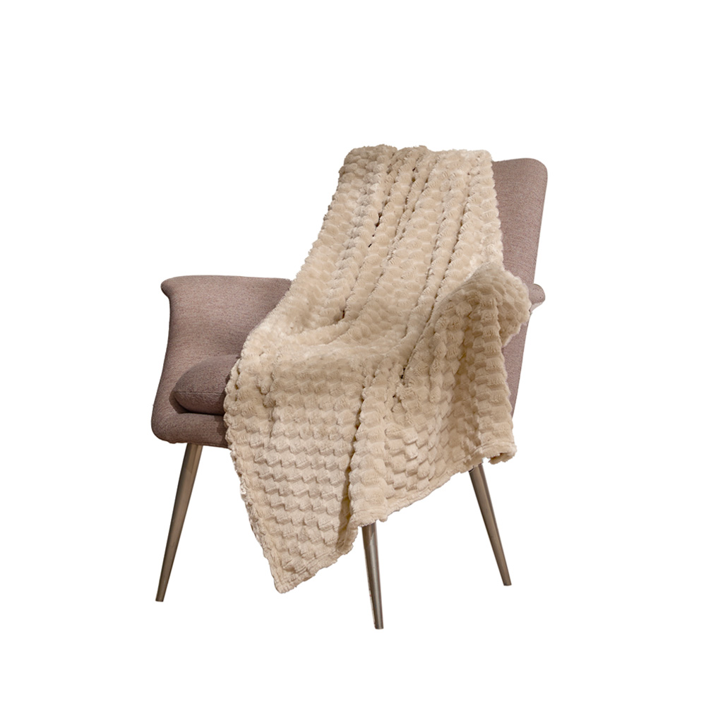 Frazada Descanso Térmica Beige