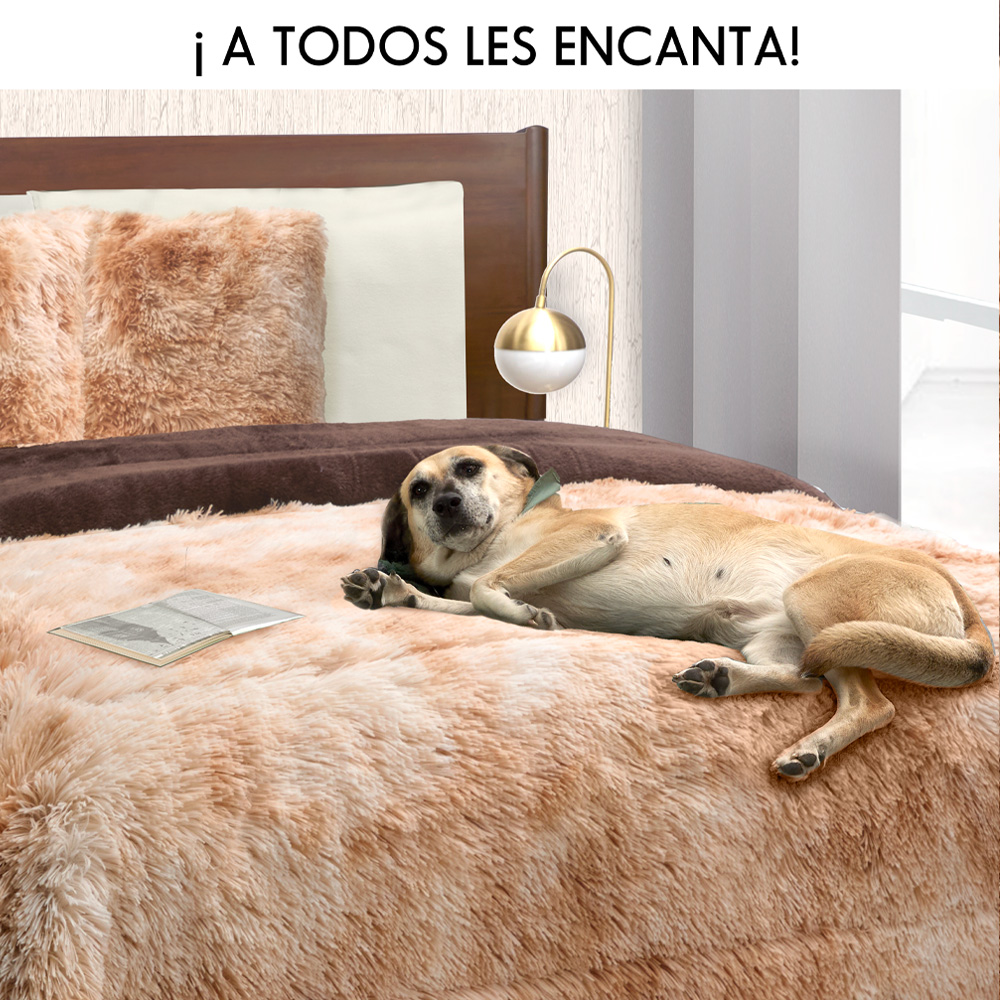 Foto 5 | Cobertor Térmico Grizzly Moka King Size