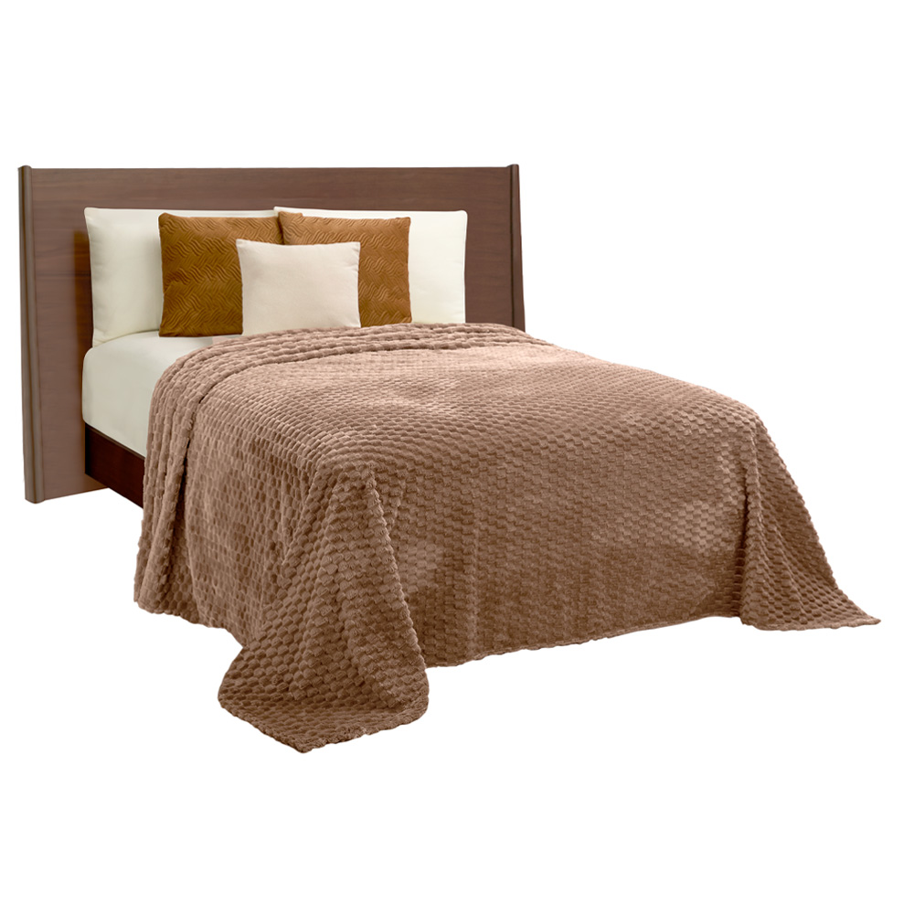Frazada Térmica Taupe King Size
