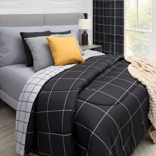 Foto 4 | Edredón con Sábanas El Elefantito Reversible Ultra Soft Negro