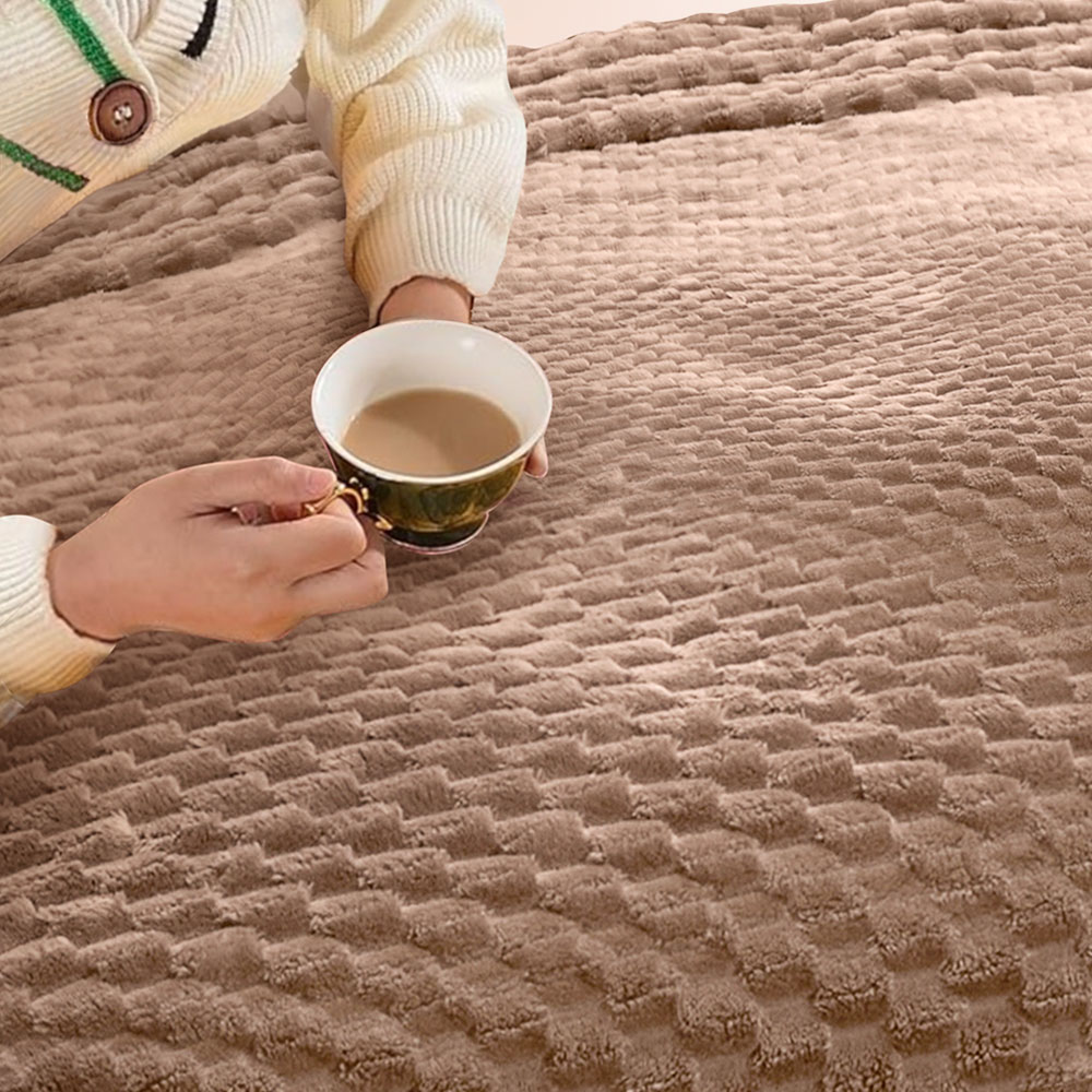 Foto 4 | Frazada Descanso Térmica café