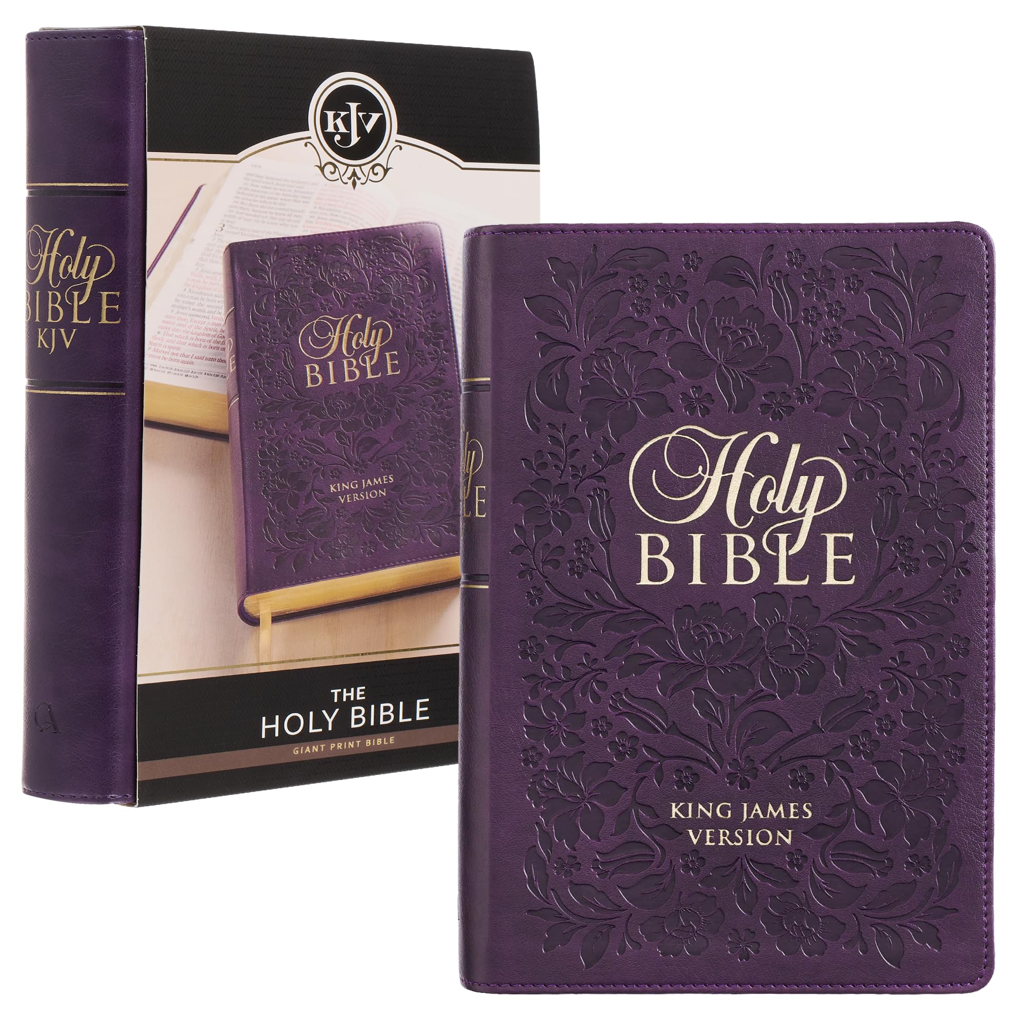 Impresión Gigante Kjv De Bible Christian Art Gifts, Tamaño Estándar - Venta Internacional.