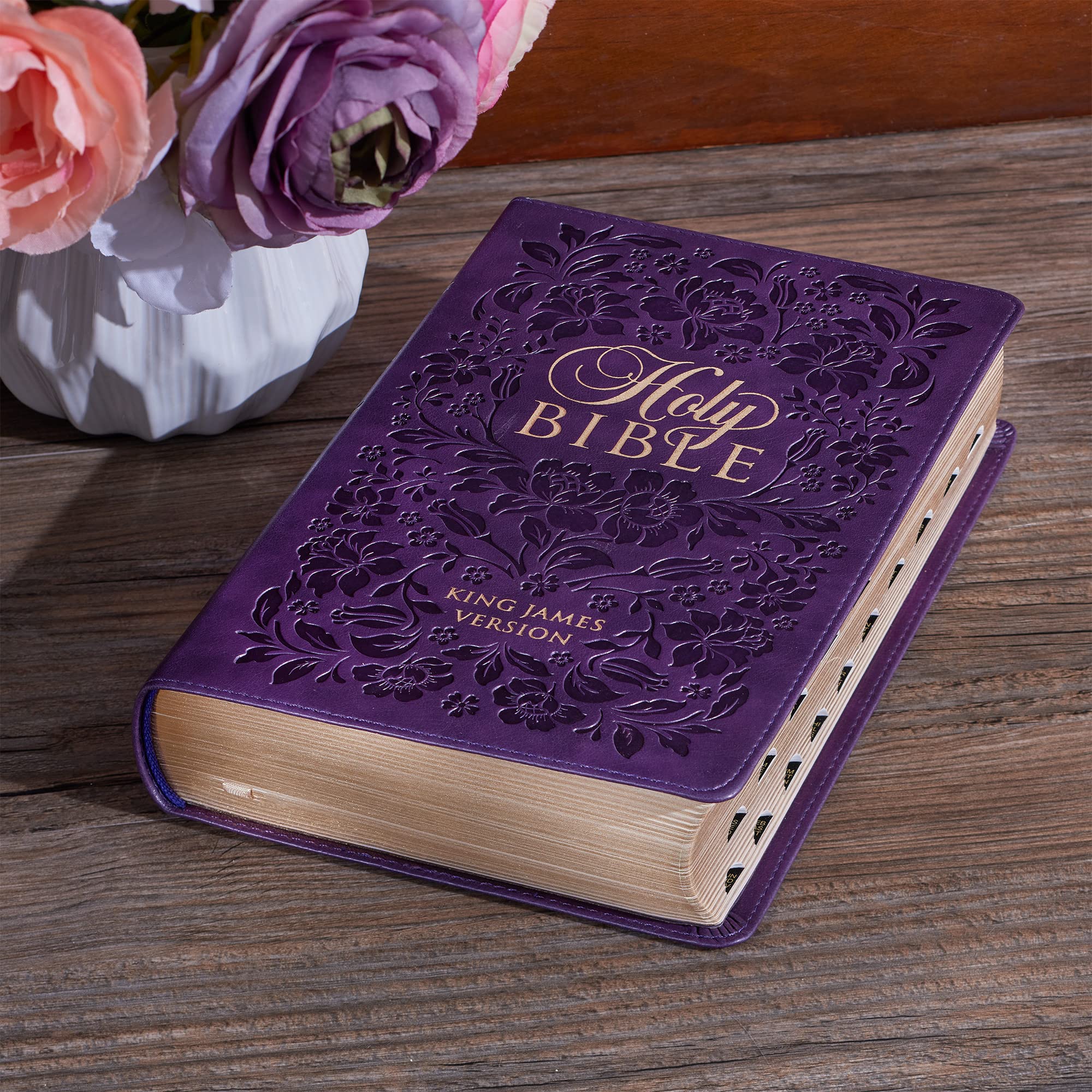 Foto 6 | Impresión Gigante Kjv De Bible Christian Art Gifts, Tamaño Estándar - Venta Internacional.
