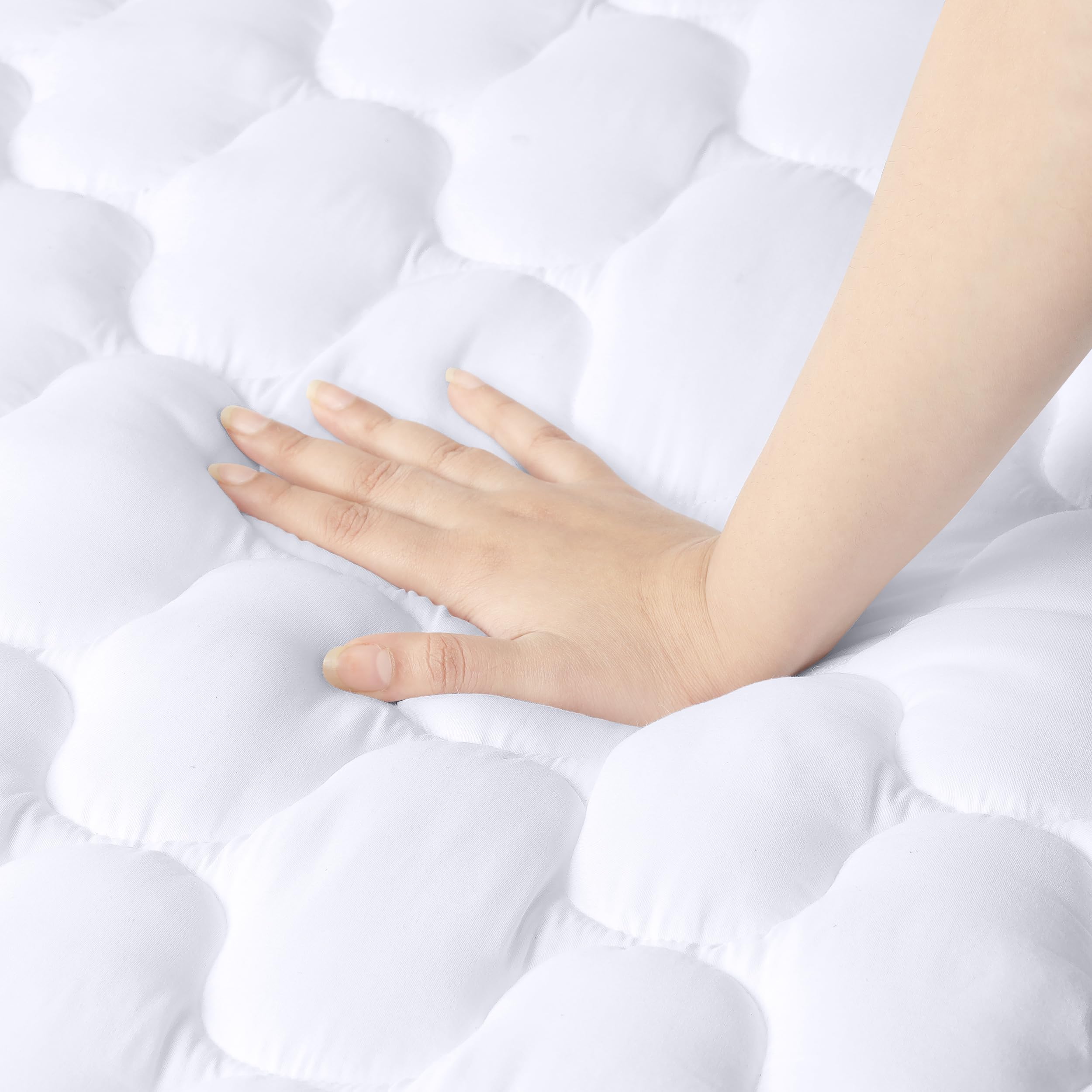Foto 6 pulgar | Protector De Colchón Impermeable Utopia Bedding Queen White - Venta Internacional.