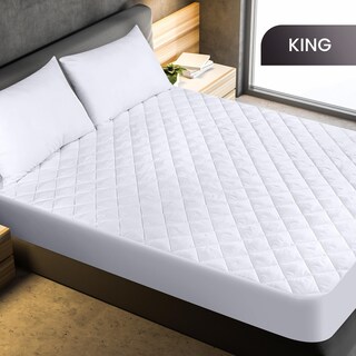 Foto 2 | Colchón Utopia Bedding Acolchado, Tamaño King Size, Blanco - Venta Internacional.