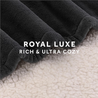 Foto 7 | Manta Térmica Sunbeam Royal Luxe Sherpa Night Fog King - Venta Internacional