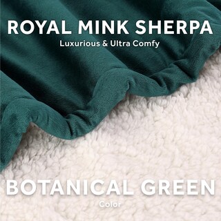 Foto 3 | Manta Personal Con Calefacción Sunbeam Royal Mink Sherpa - Venta Internacional.