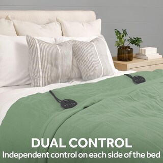 Foto 5 | Manta Térmica Sunbeam Electric Royal Ultra Fleece King - Venta Internacional.