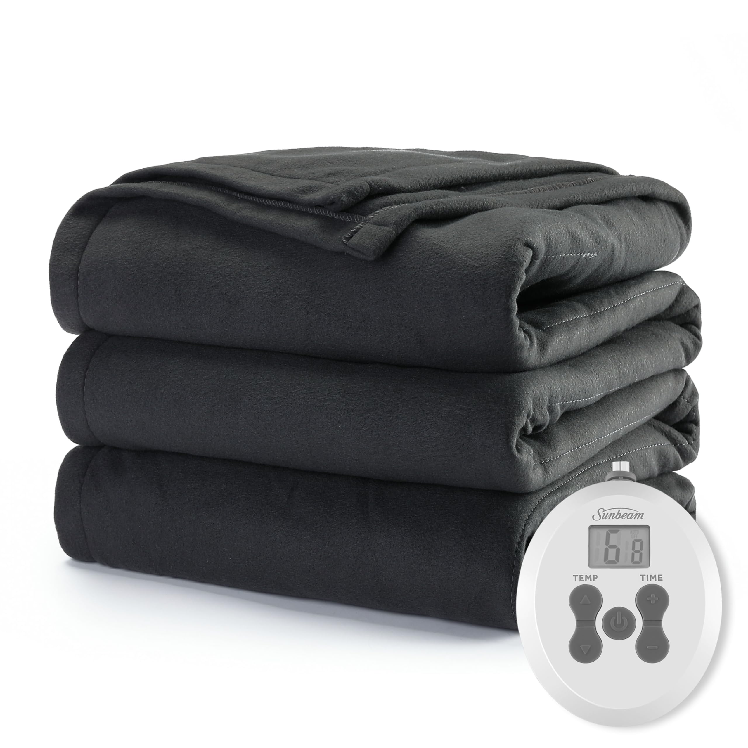 Manta Eléctrica Sunbeam Royal Ultra Fleece, Tamaño Completo - Venta Internacional.
