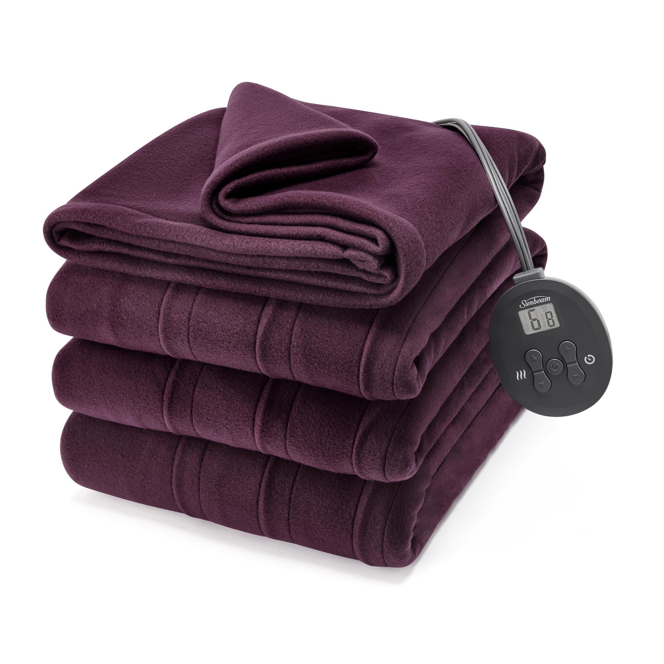 Manta Térmica Eléctrica Sunbeam Royal Ultra Fleece Full - Venta Internacional.