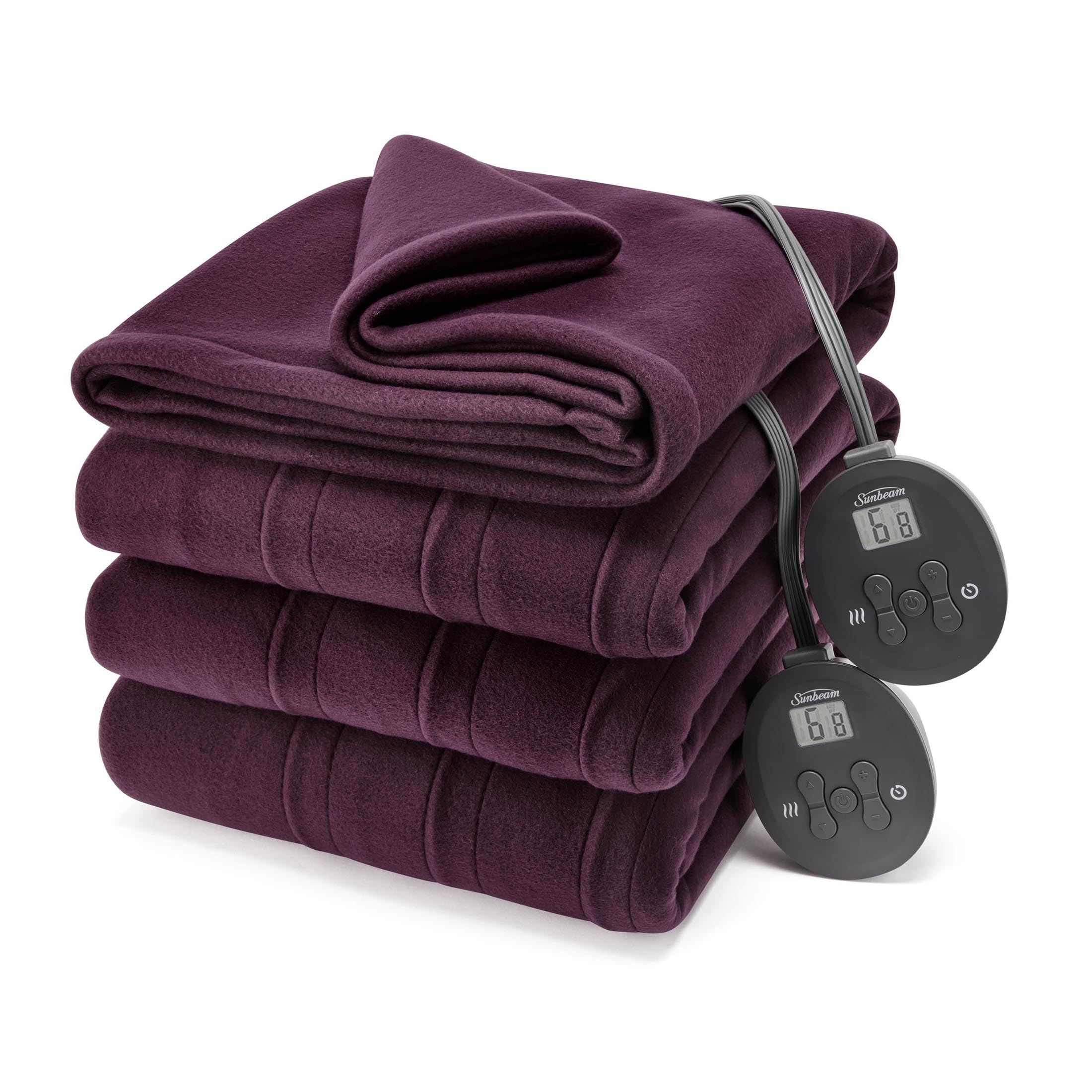 Manta Térmica Eléctrica Sunbeam Royal Ultra Fleece Queen - Venta Internacional.