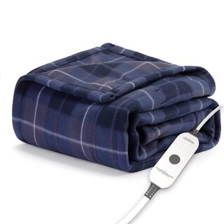 Foto 1 | Manta Personal con Calefacción Sunbeam Royal Ultra Rodeen Blue Plaid - Venta Internacional