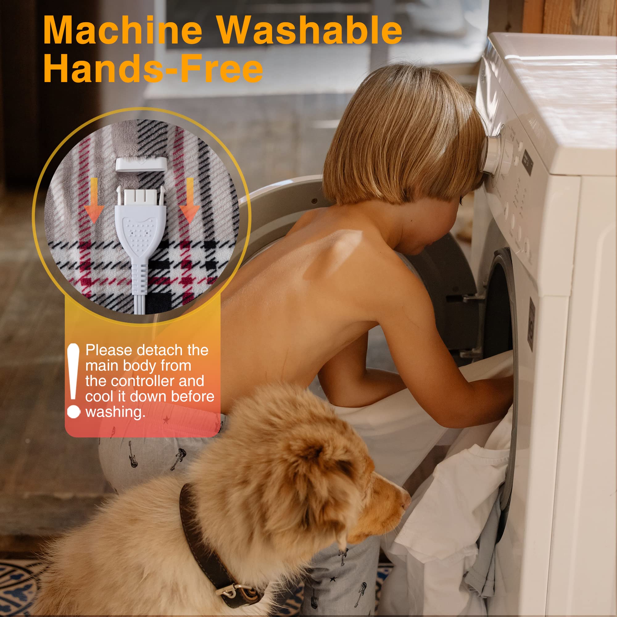 Foto 6 | Manta Térmica Woomer King Size Electric - Venta Internacional