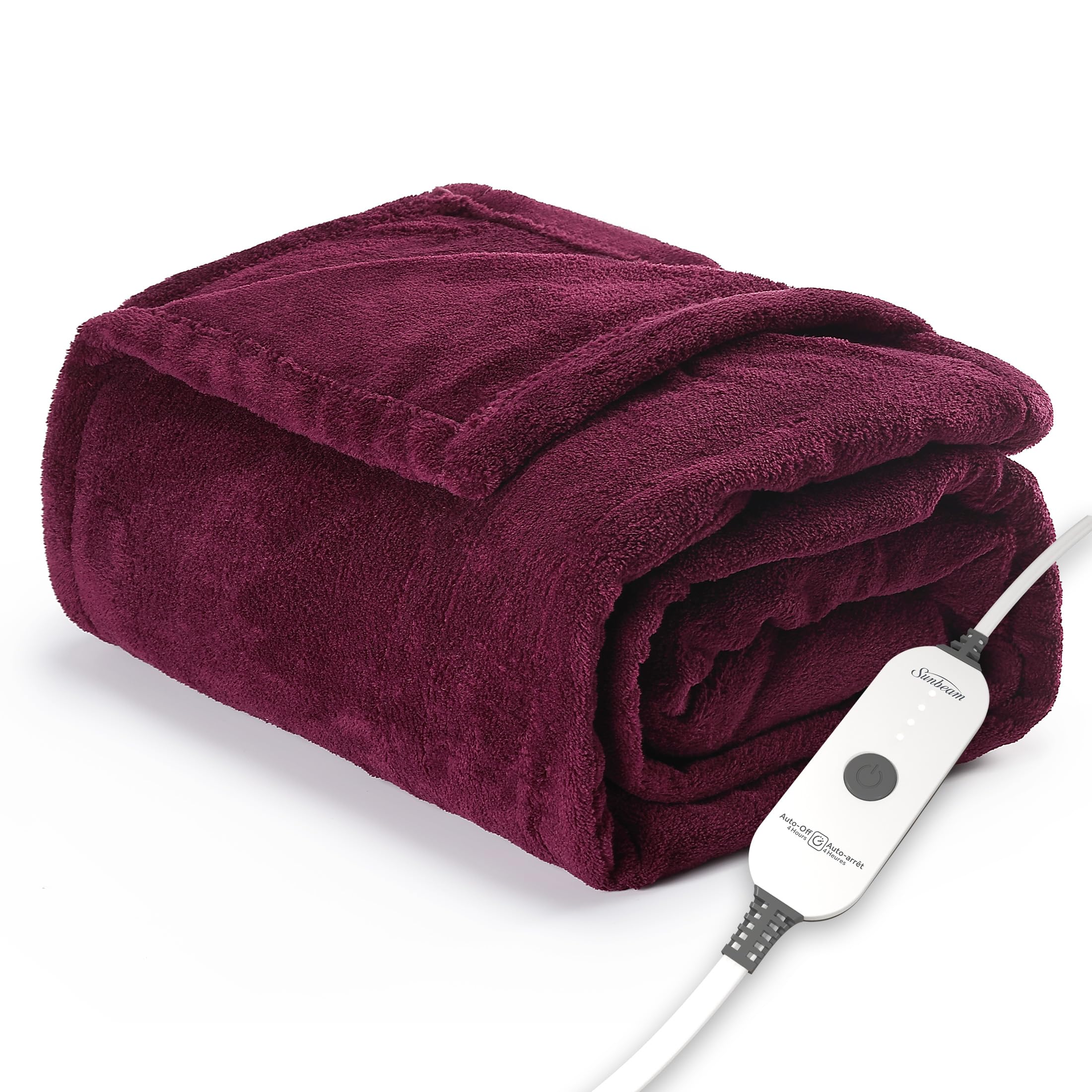 Foto 1 | Manta Personal Con Calefacción Sunbeam Royal Luxe Cabernet - Venta Internacional.
