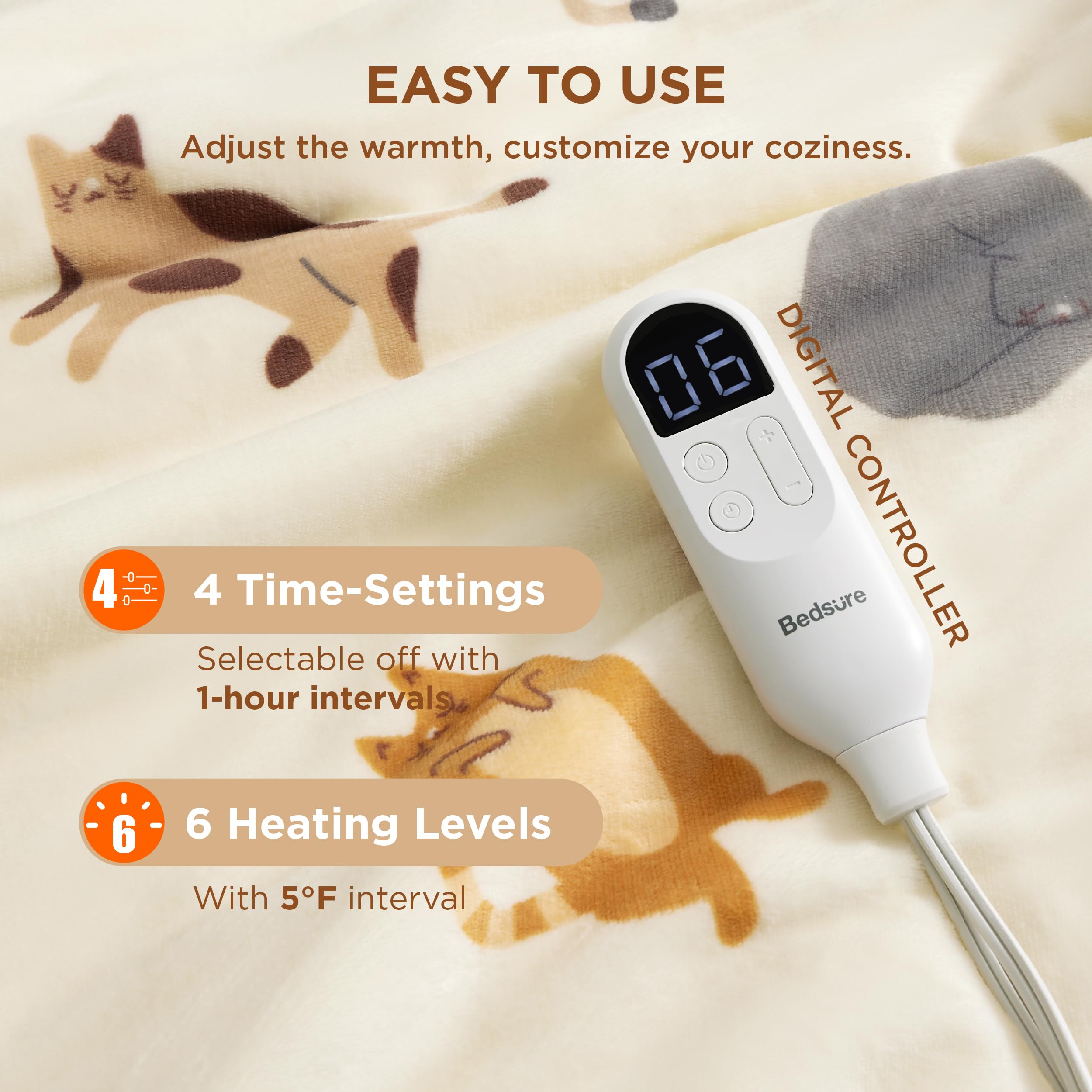 Foto 4 pulgar | Manta Térmica Portátil, Chal, Ropa De Cama, Poncho Eléctrico Para Adultos - Venta Internacional.