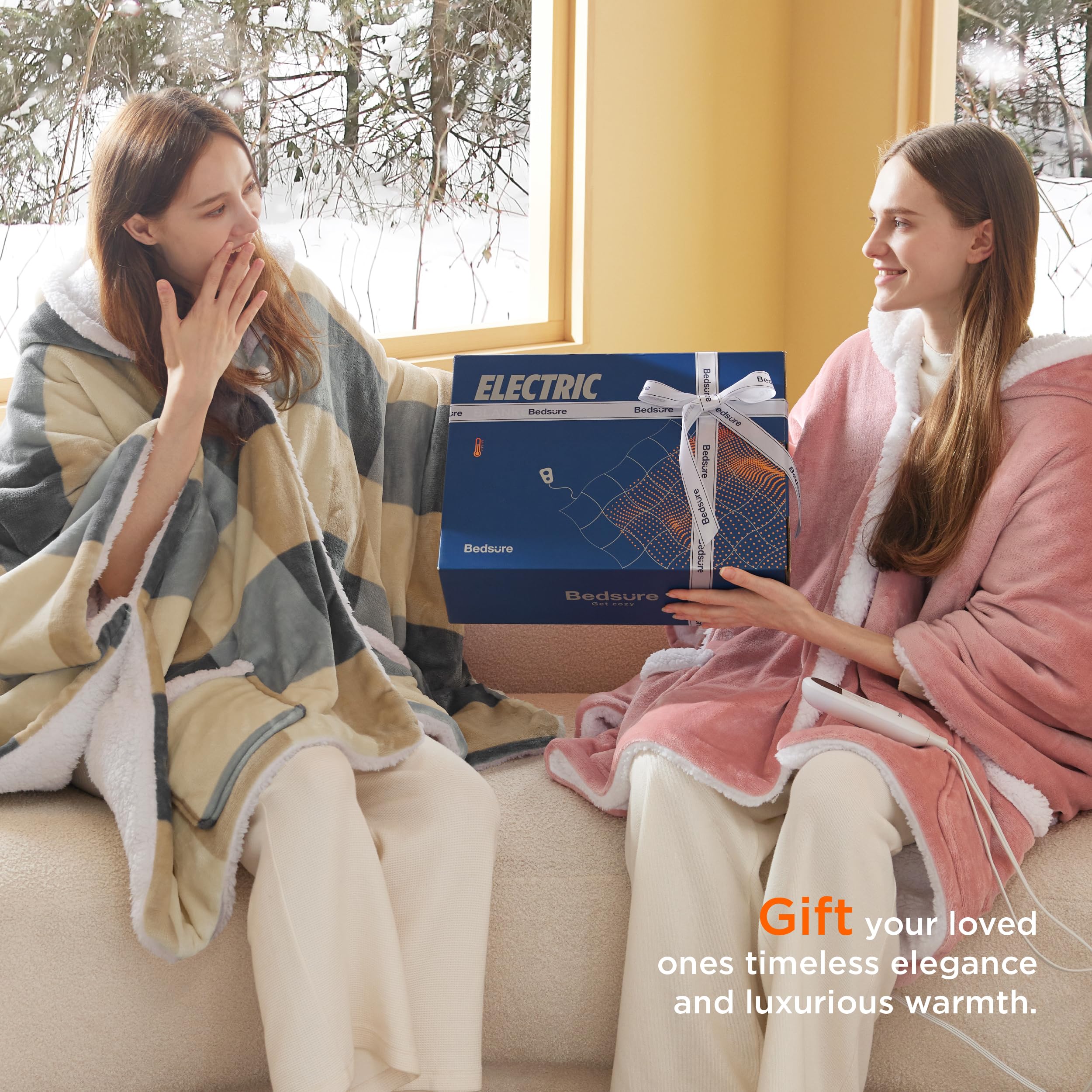 Foto 8 pulgar | Manta Térmica Portátil, Chal, Ropa De Cama, Poncho Eléctrico Para Adultos - Venta Internacional.