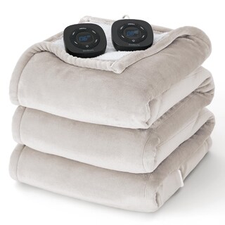 Foto 1 | Manta Eléctrica Bedsure King Size con Doble Control Beige - Venta Internacional