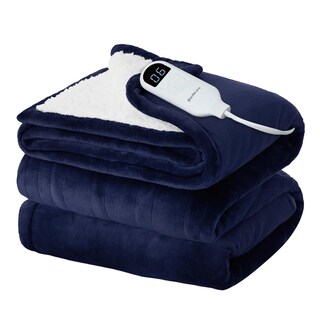 Foto 1 | Manta Eléctrica Bedsure de Franela Doble con Calefacción 160 X 210 cm - Venta Internacional