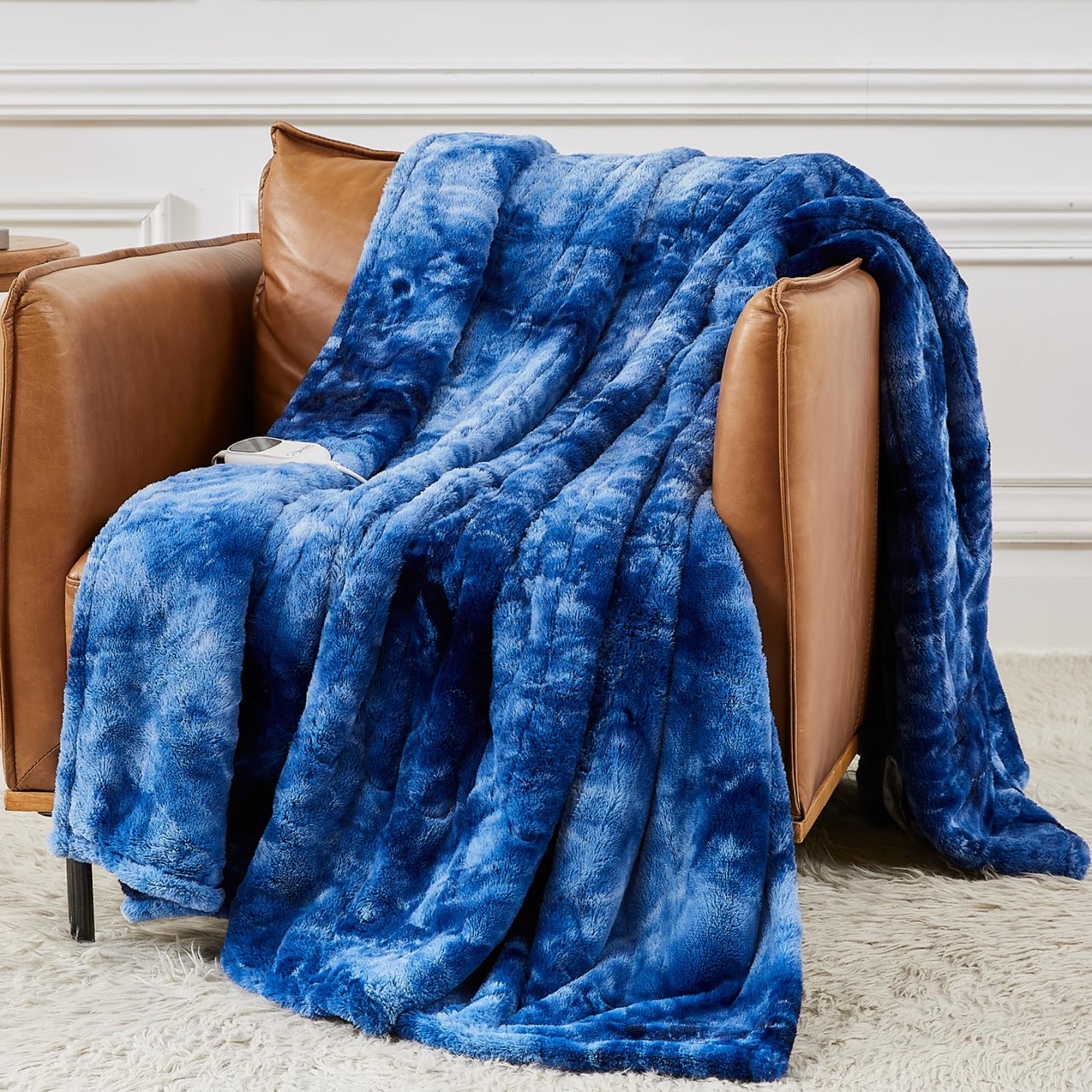 Foto 1 | Manta Eléctrica Heated Blanket Homemate, 84 X 90 Cm, Piel Sintética - Venta Internacional.