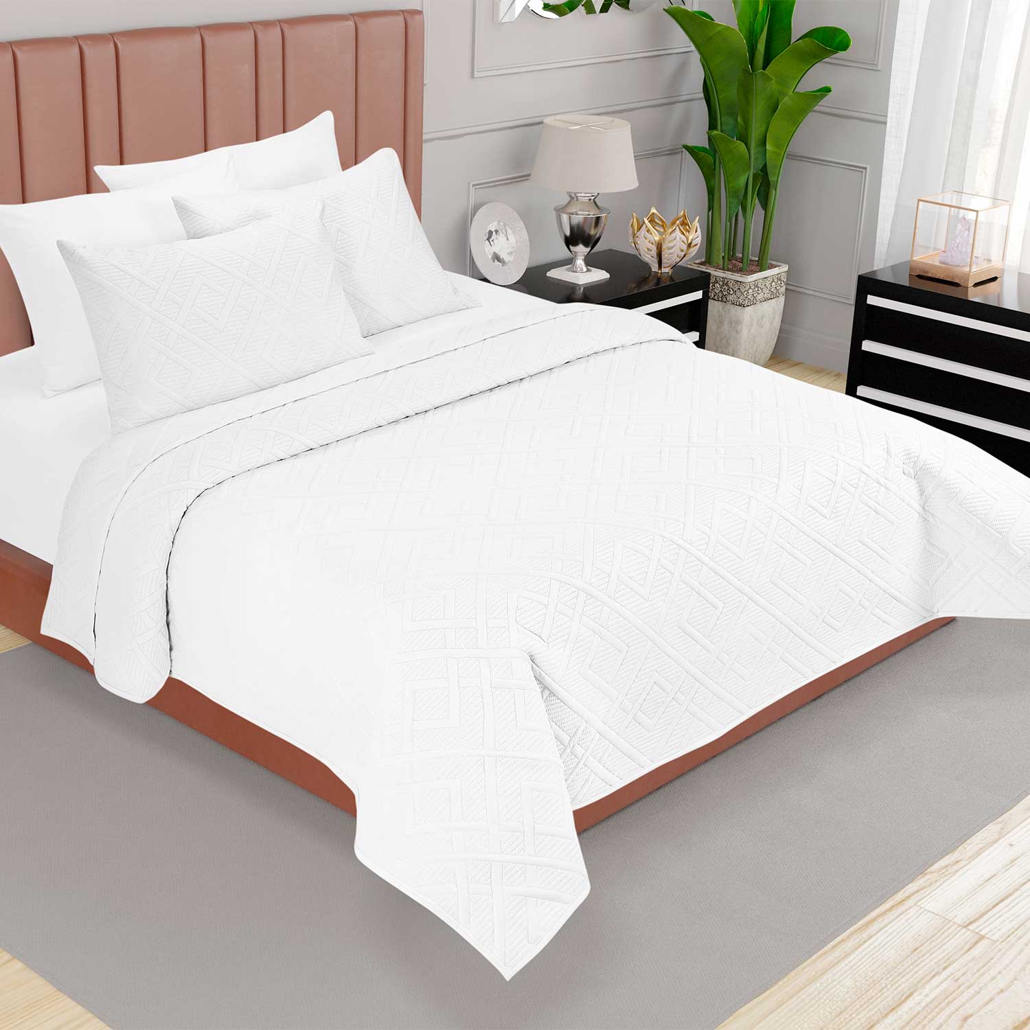 Foto 3 pulgar | Edrecolcha Reversible Providencia Individual color Blanco