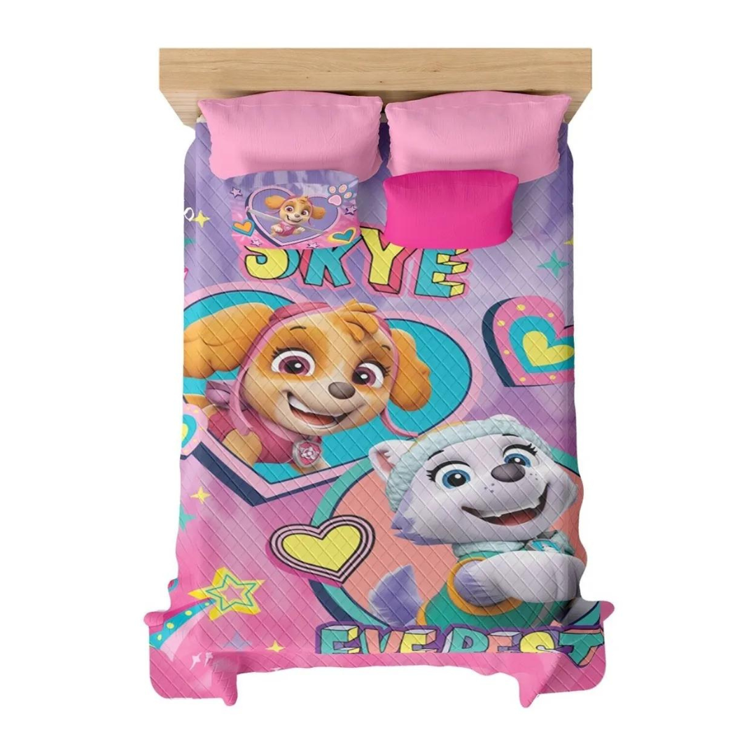 Foto 2 pulgar | Edrecolcha Individual Paw Patrol Skye & Everest