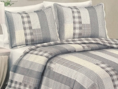 Foto 2 | Colcha Dormireal Contempo King Size color Gris