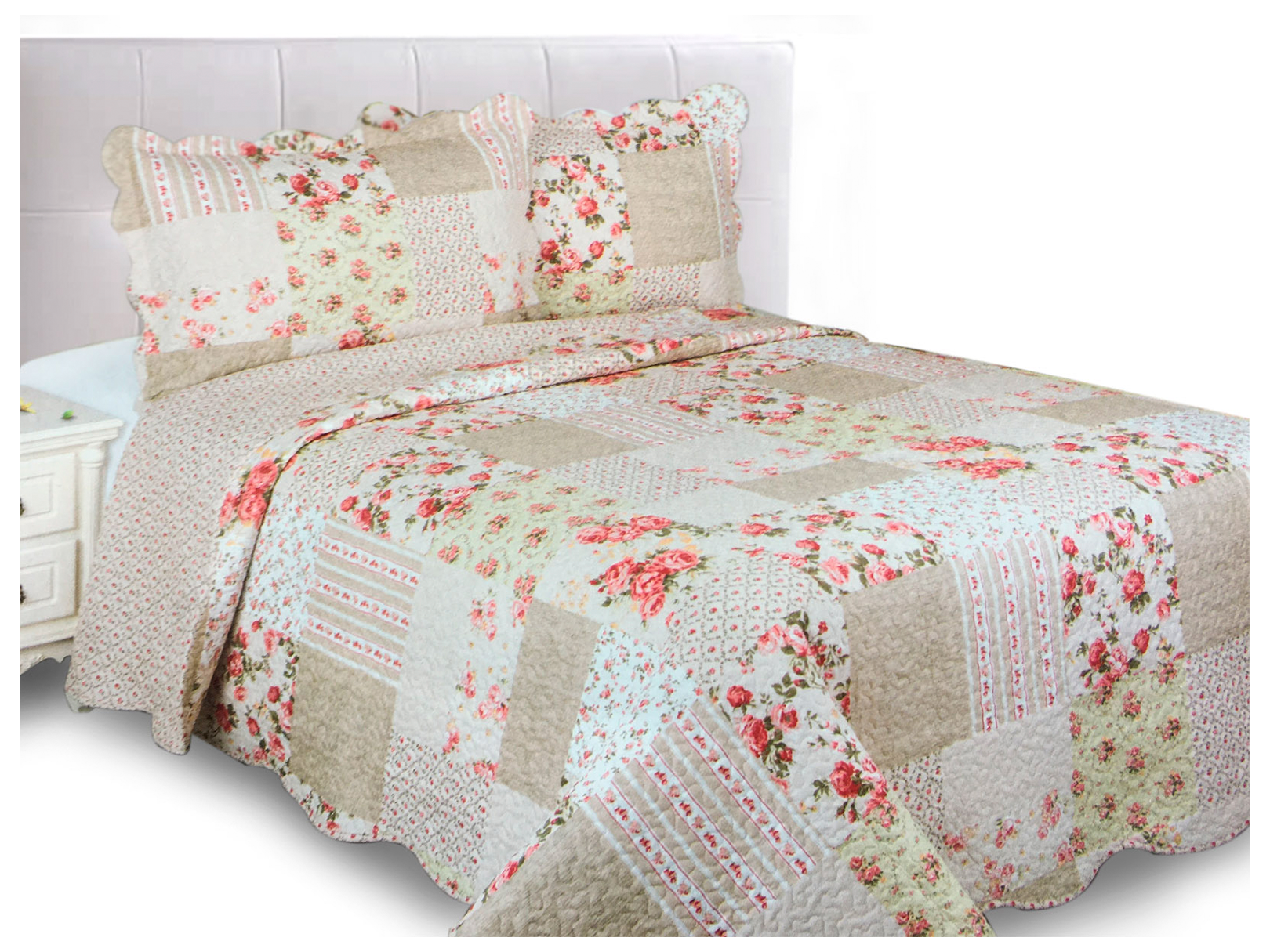 Colcha Dormireal Floral Queen Size