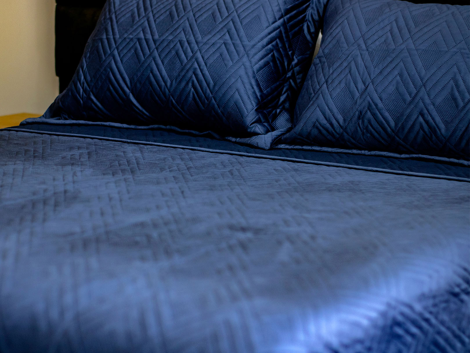 Foto 2 | Colcha Dormireal Blue Velvet color Azul King Size