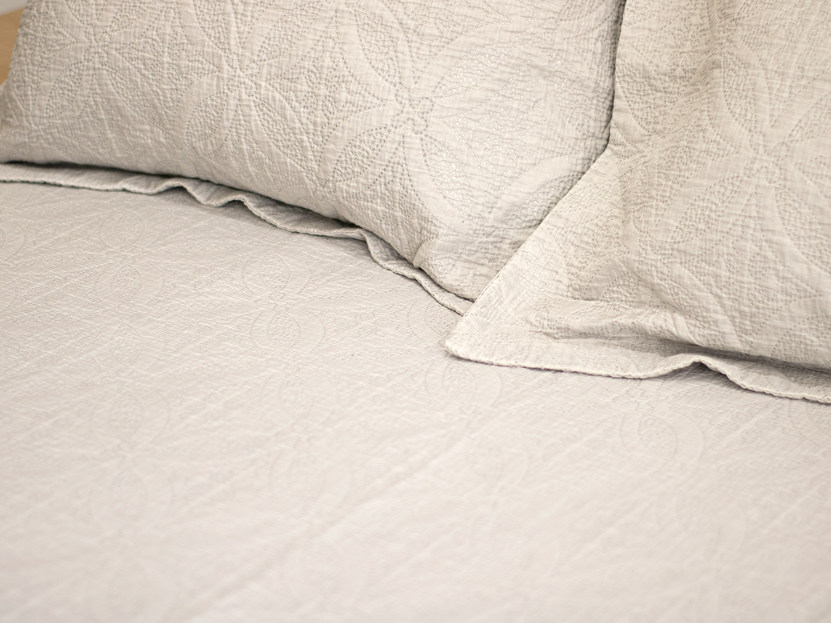 Foto 3 | Colcha Dormireal Stonewash Queen Size color Blanco