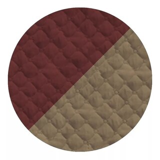 Foto 4 | Colcha Ligera Duplex King Size Tinto/beige