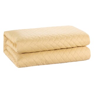 Foto 1 | Colcha/Cubrecama King Amarillo Reversible Honey Gold- Allure