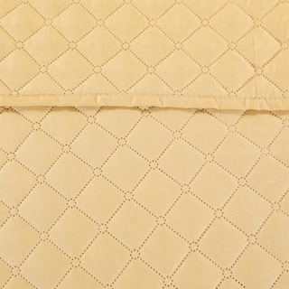 Foto 3 | Colcha/Cubrecama King Amarillo Reversible Honey Gold- Allure