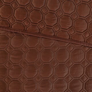 Foto 3 | Colcha Cubrecama King Size Reversible Café Auburn Allure