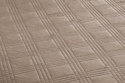 Foto 6 | Colcha Dormireal Velvet Terciopelo Champagne Doble Vista Matrimonial
