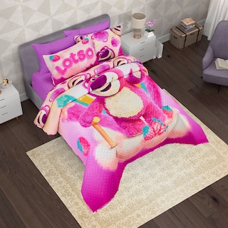 Foto 5 | Edrecolcha Matrimonial Providencia Lotso Strawberry
