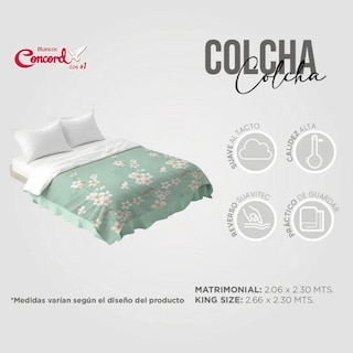 Foto 6 | Colcha King Size Neo Pistache Zury Con Fundas Concord