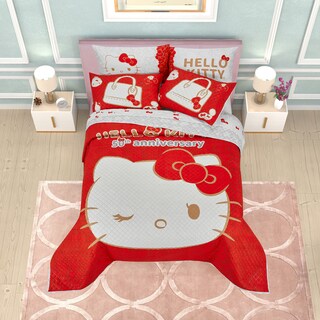 Foto 3 | Edrecolcha Matrimonial Hello Kitty 50 Aniversario