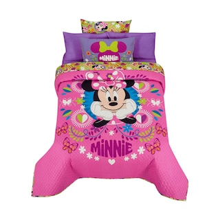 Foto 1 | Edrecolcha Matrimonial Minnie Pink