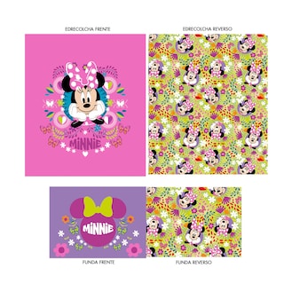 Foto 7 | Edrecolcha Matrimonial Minnie Pink