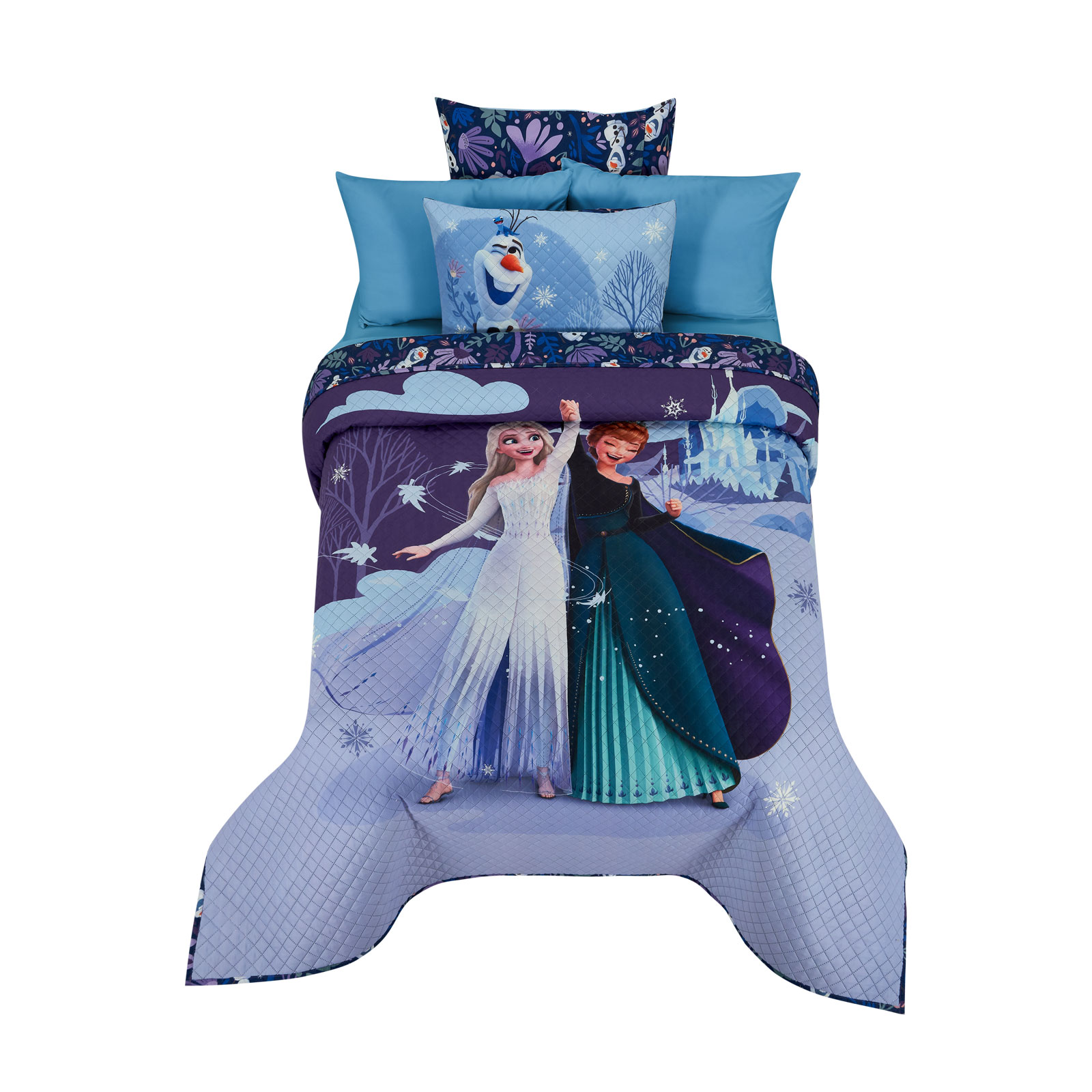 Foto 1 | Edrecolcha Matrimonial Frozen Queens