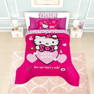 Foto 2 | Edrecolcha Matrimonial Hello Kitty Heart