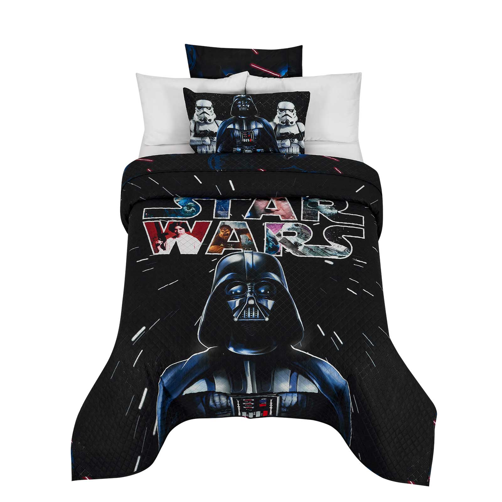 Edrecolcha Matrimonial Star Wars Black