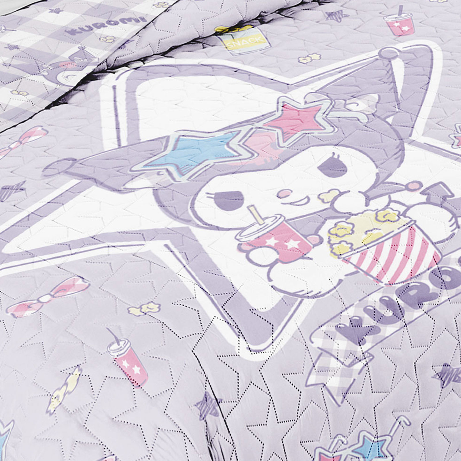 Foto 4 | Edrecolcha Matrimonial Kuromi Snack