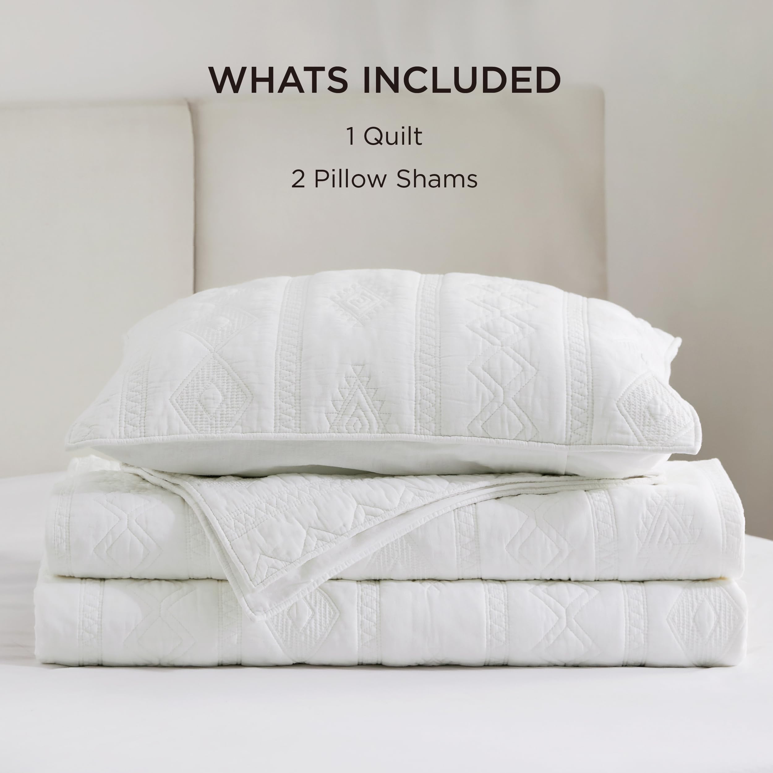 Foto 6 | Juego de Colcha Bedsure Queen con Fundas de Almohada - Venta Internacional