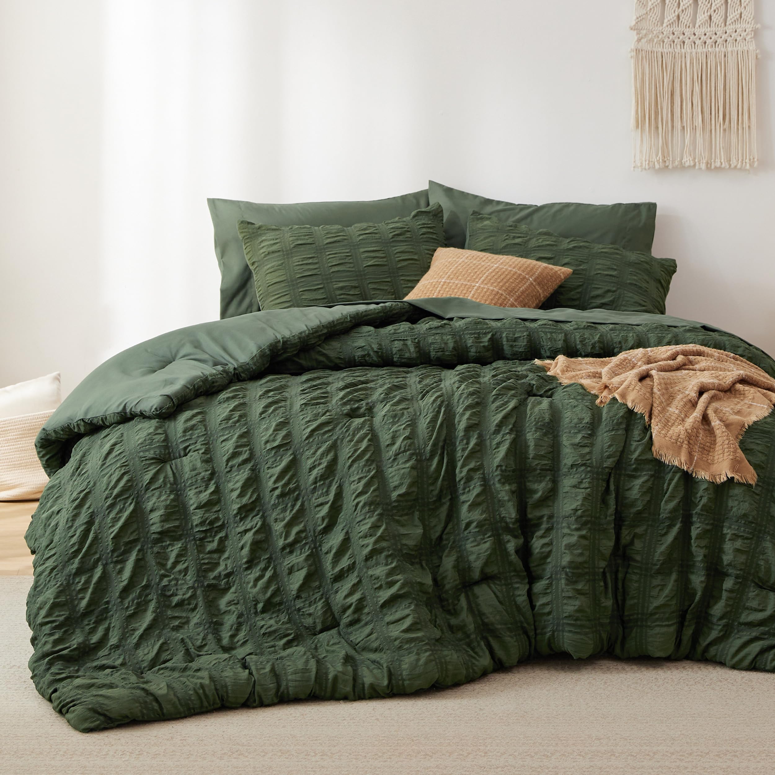 Foto 2 | Juego Colcha Bedsure Queen Size 7 Piezas- Venta Internacional