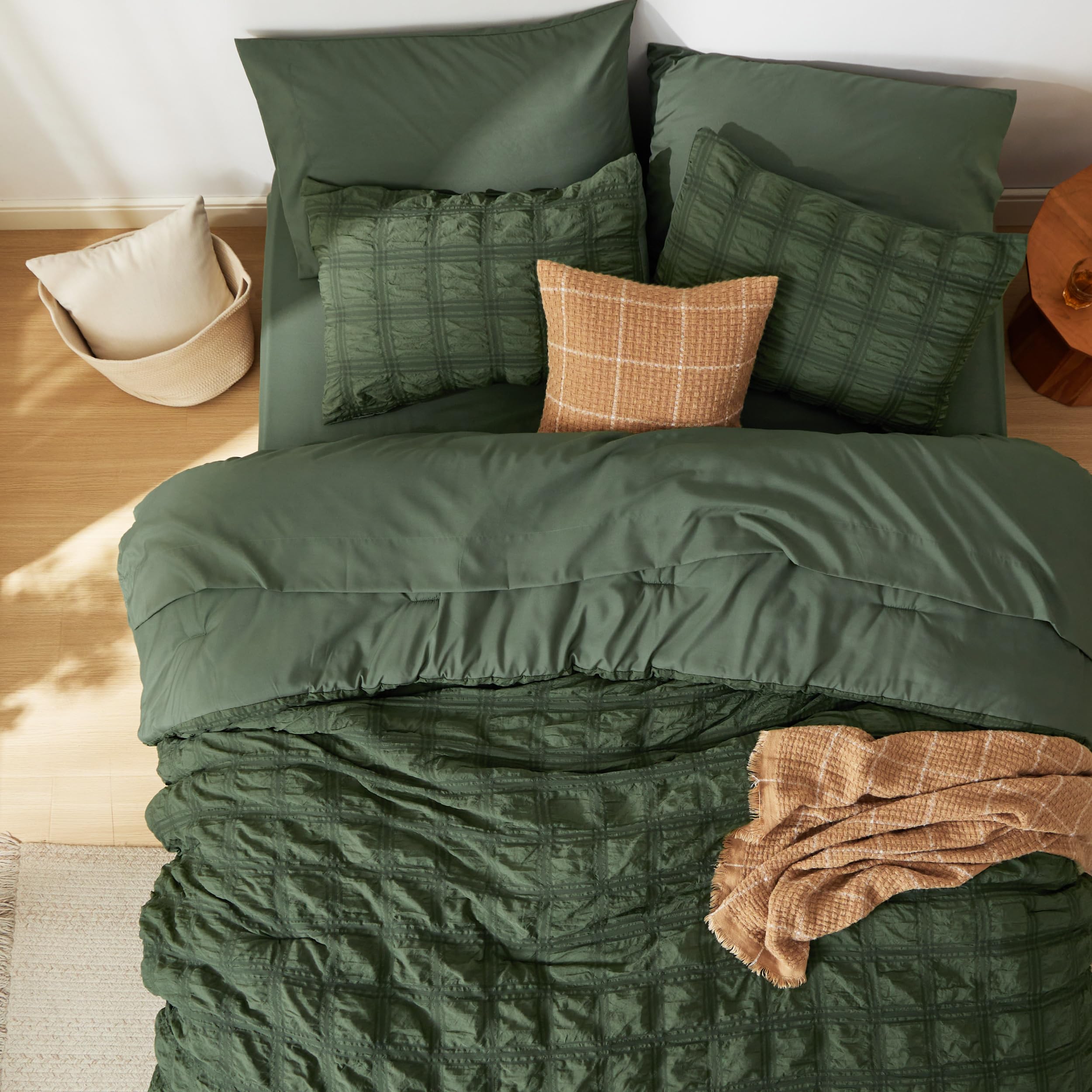 Foto 3 | Juego Colcha Bedsure Queen Size 7 Piezas- Venta Internacional