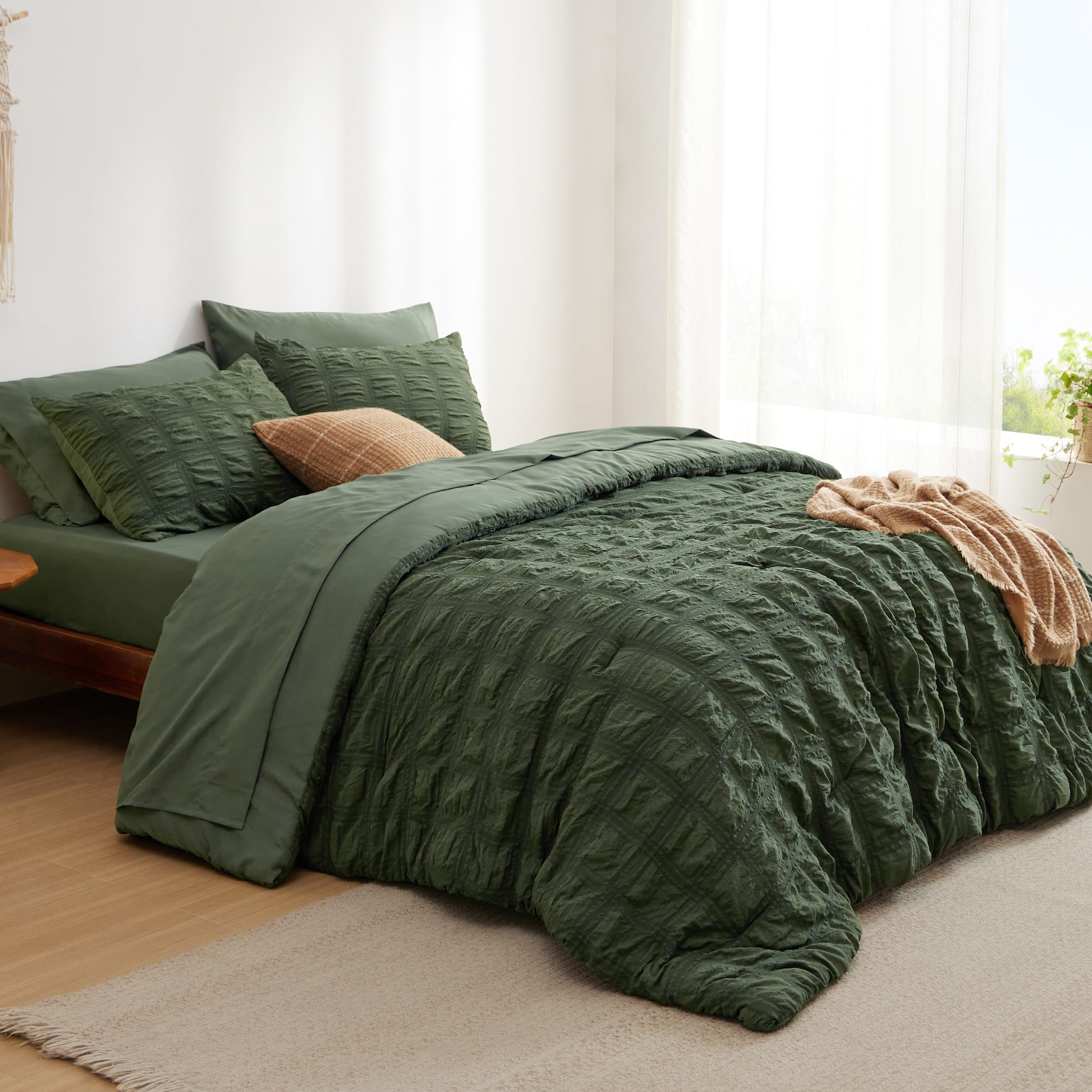 Foto 6 | Juego Colcha Bedsure Queen Size 7 Piezas- Venta Internacional