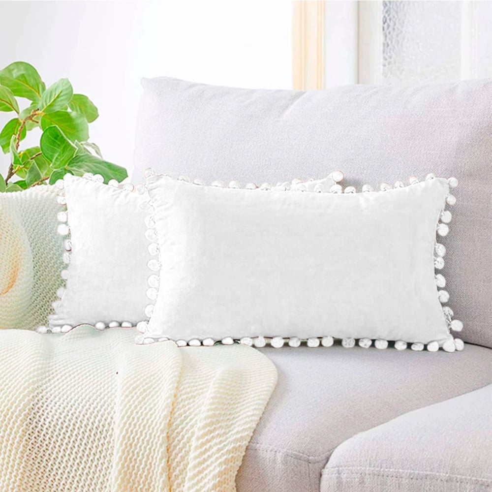 Foto 3 | Funda de Relleno Rectangular Blanca- Venta Internacional